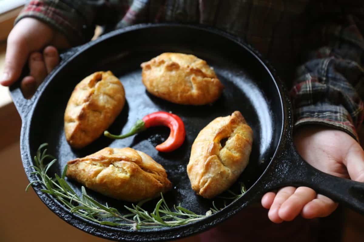Hand Pies in Cast Iron